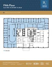 11790 Sunrise Valley Dr, Reston, VA à louer Plan d’étage– Image 1 sur 1