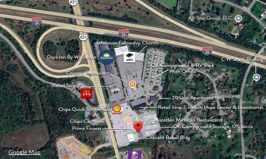 204 Gifford Place, Joelton, TN 37080 portefeuille de 5 biens à vendre sur LoopNet.fr - Aérien – Image 3 sur 8