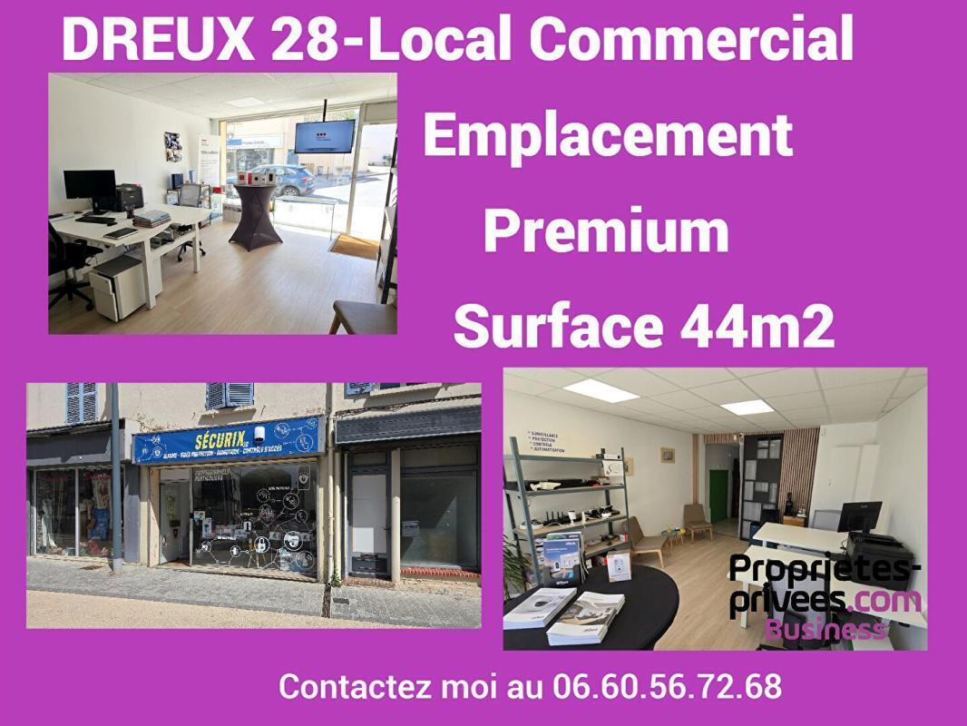 Local commercial dans Dreux à louer Photo de l’immeuble– Image 1 sur 8