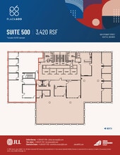 600 Stewart St, Seattle, WA à louer Plan d’étage– Image 1 sur 12