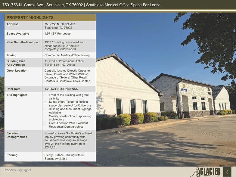 750-758 N Carroll Ave, Southlake, TX à louer - Photo de l’immeuble – Image 3 sur 10