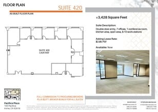 100 Pacifica, Irvine, CA à louer Plan d’étage– Image 1 sur 1