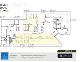 3730 Kirby Dr, Houston, TX à louer Plan d’étage– Image 1 sur 1