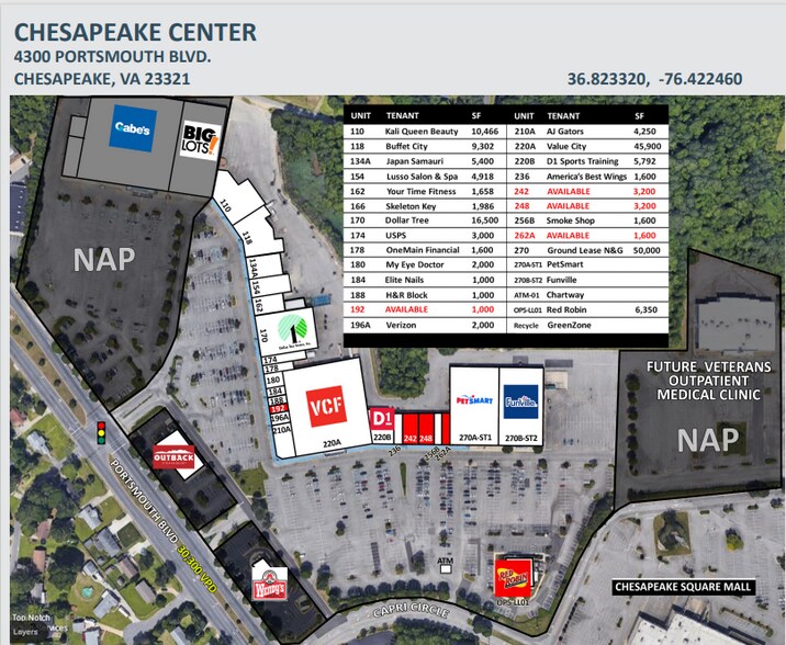 4300 Portsmouth Blvd, Chesapeake, VA à louer - Photo de l’immeuble – Image 2 sur 6