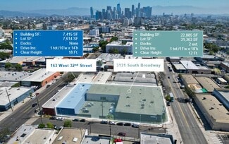 Plus de détails pour 3131 S Broadway & 163 W 32nd St – Industriel/Logistique à vendre, Los Angeles, CA