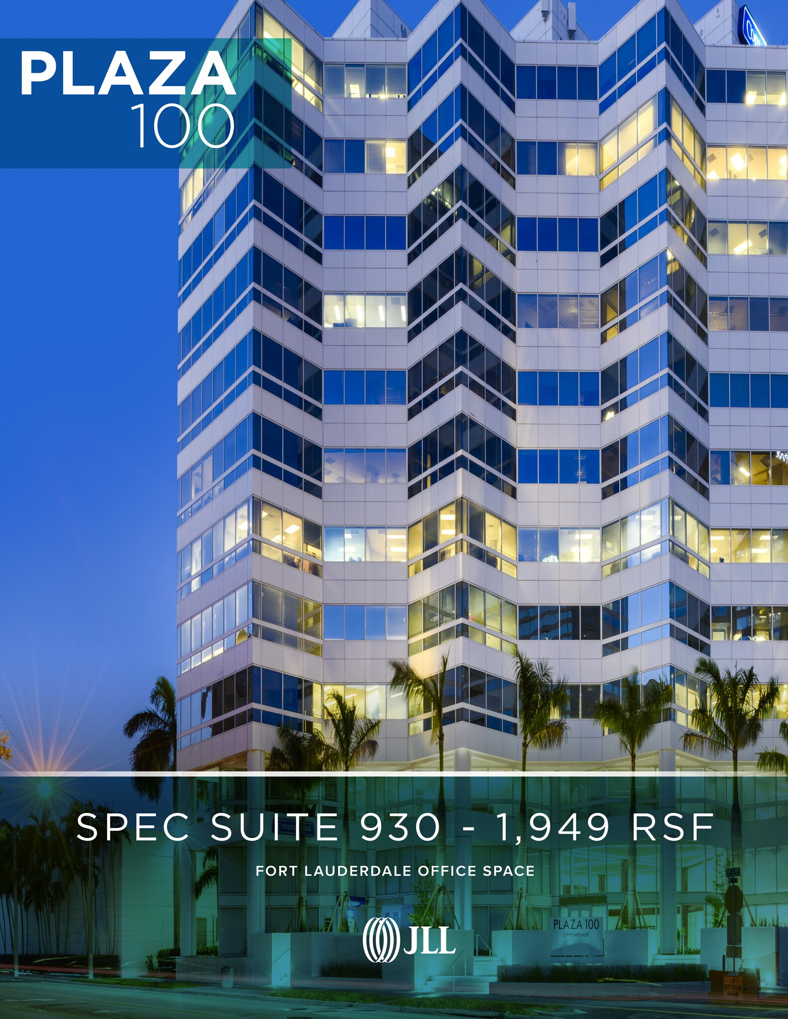 100 NE 3rd Ave, Fort Lauderdale, FL à louer Plan de site– Image 1 sur 1