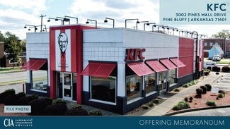 Plus de détails pour 3002 Pines Mall Dr, Pine Bluff, AR - Local commercial à vendre