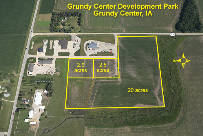 Hwy 14 & E Cottonwood, Grundy Center, IA à vendre Photo de l’immeuble– Image 1 sur 3