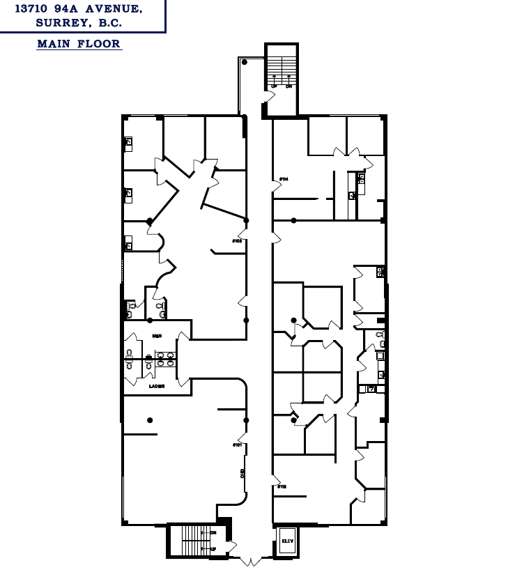 13710 94A Ave, Surrey, BC à louer Plan d’étage– Image 1 sur 1