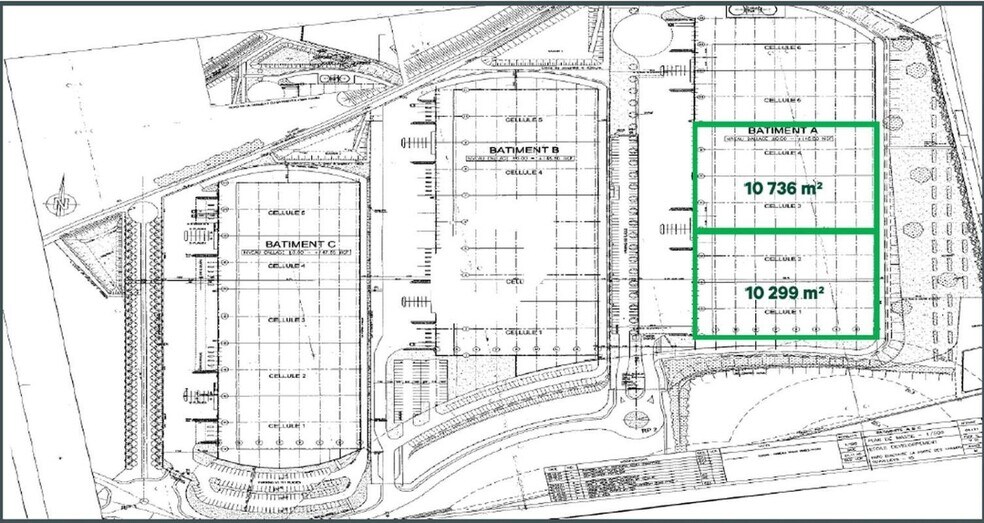 Local d’activités dans Survilliers à louer - Plan de site – Image 3 sur 3