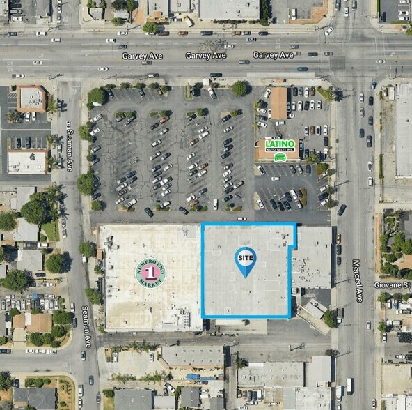 9920 Garvey Ave, El Monte, CA à vendre - Aérien – Image 3 sur 4