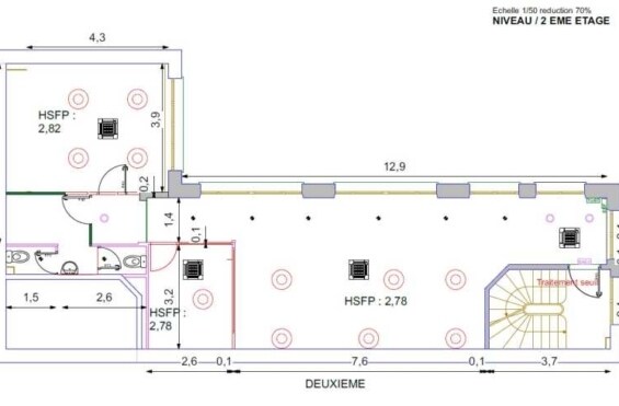 29 Rue D'Astorg, Paris à louer Plan d’étage– Image 1 sur 16