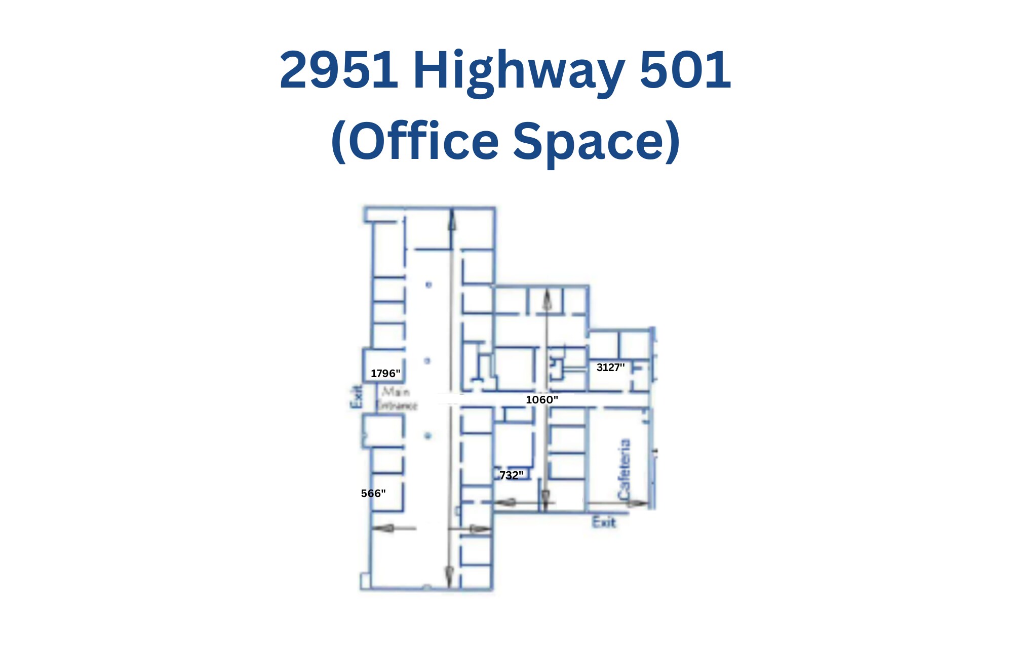2951 U.S. 501, Conway, SC à louer Photo de l’immeuble– Image 1 sur 1