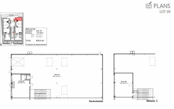 Local d’activités dans Heyrieux à louer Plan d’étage– Image 1 sur 11