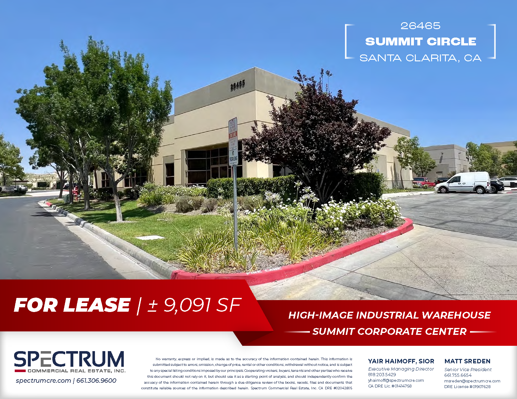 26465 Summit Cir, Santa Clarita, CA à louer Photo de l’immeuble– Image 1 sur 24