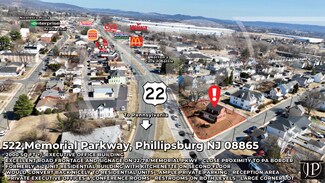 Plus de détails pour 522 Memorial Pky, Phillipsburg, NJ - Bureau à vendre