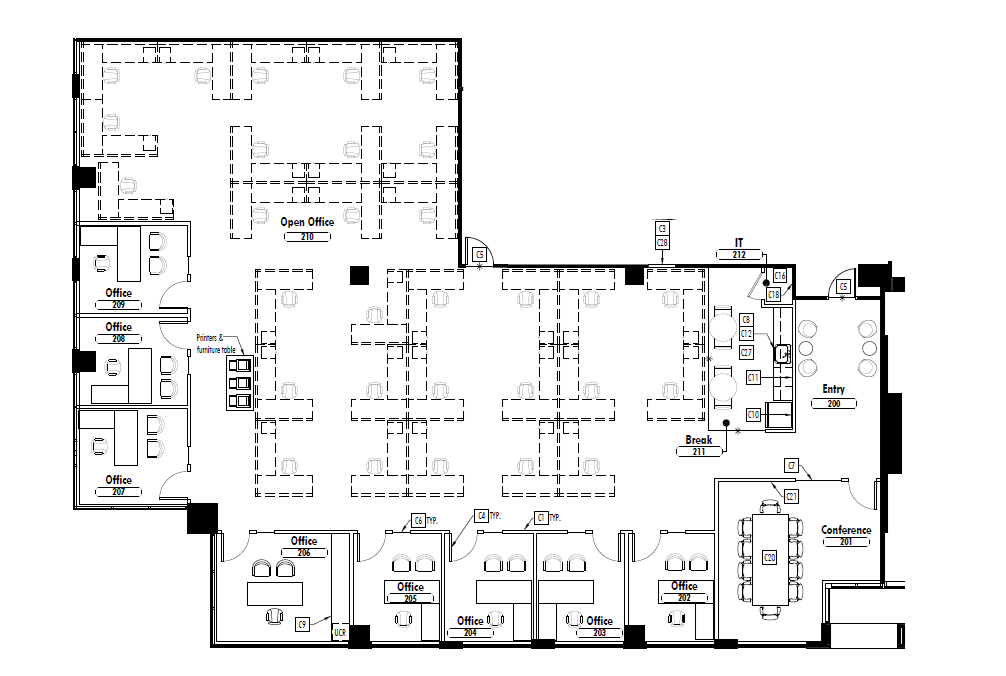 2300 Lakeview Pky, Alpharetta, GA à louer Plan d’étage– Image 1 sur 4