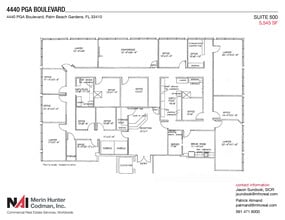4440 PGA Blvd, Palm Beach Gardens, FL à louer Plan d’étage– Image 1 sur 7