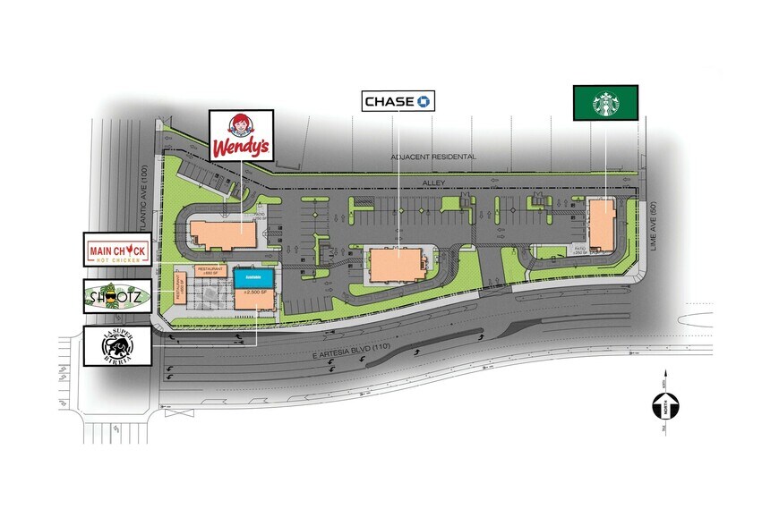 625 E Artesia Blvd, Long Beach, CA à louer - Photo de l’immeuble – Image 1 sur 3