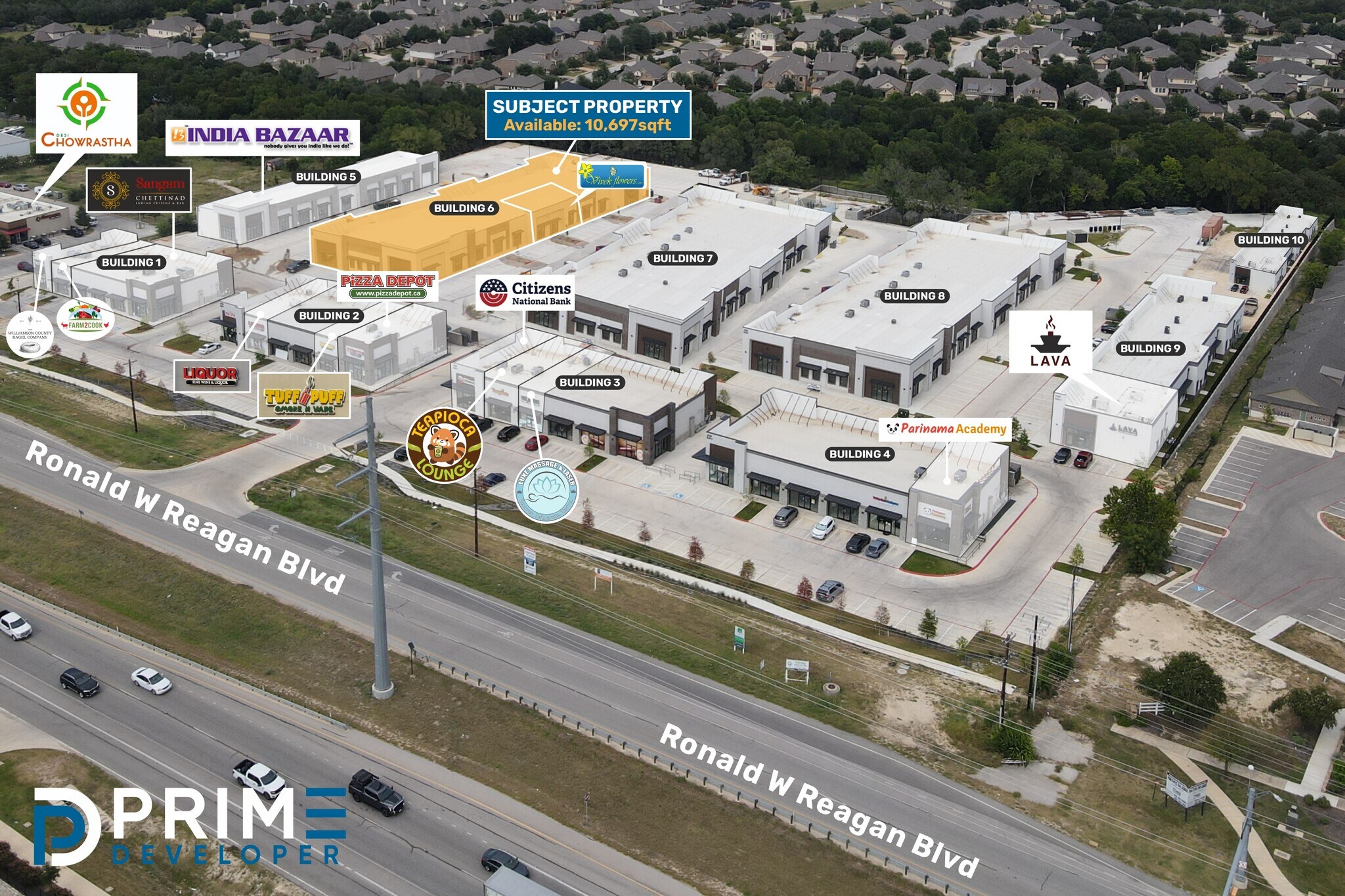 14300 Ronald W Reagan Blvd, Leander, TX à vendre Plan de site– Image 1 sur 20