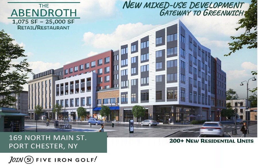 163-175 N Main St, Port Chester, NY à louer - Photo de l’immeuble – Image 1 sur 2