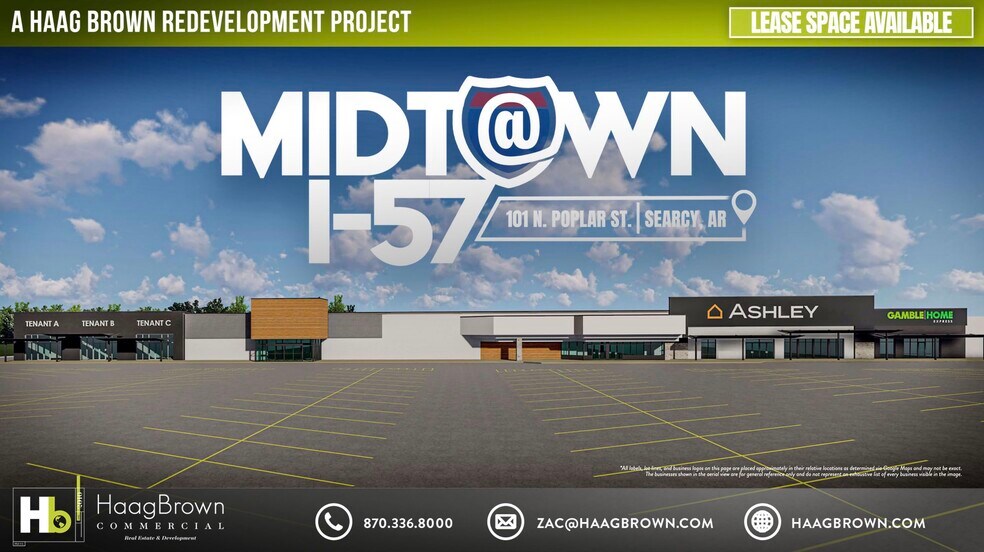 101 N Poplar St, Searcy, AR à louer - Photo de l’immeuble – Image 1 sur 8