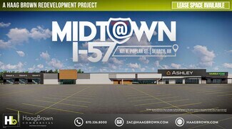 Plus de détails pour 101 N Poplar St, Searcy, AR - Local commercial à louer