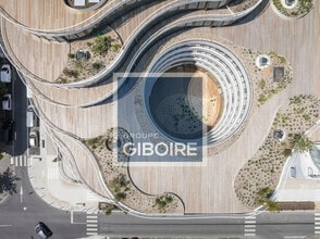 Angers - Vue aérienne vue de carte