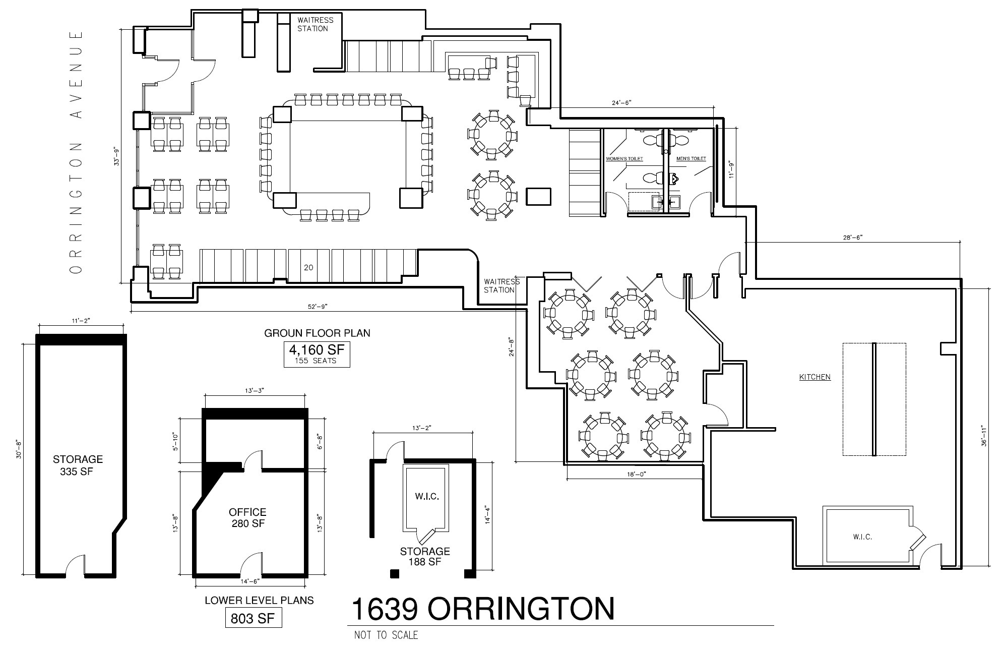 636 Church St, Evanston, IL à louer Plan d’étage– Image 1 sur 1