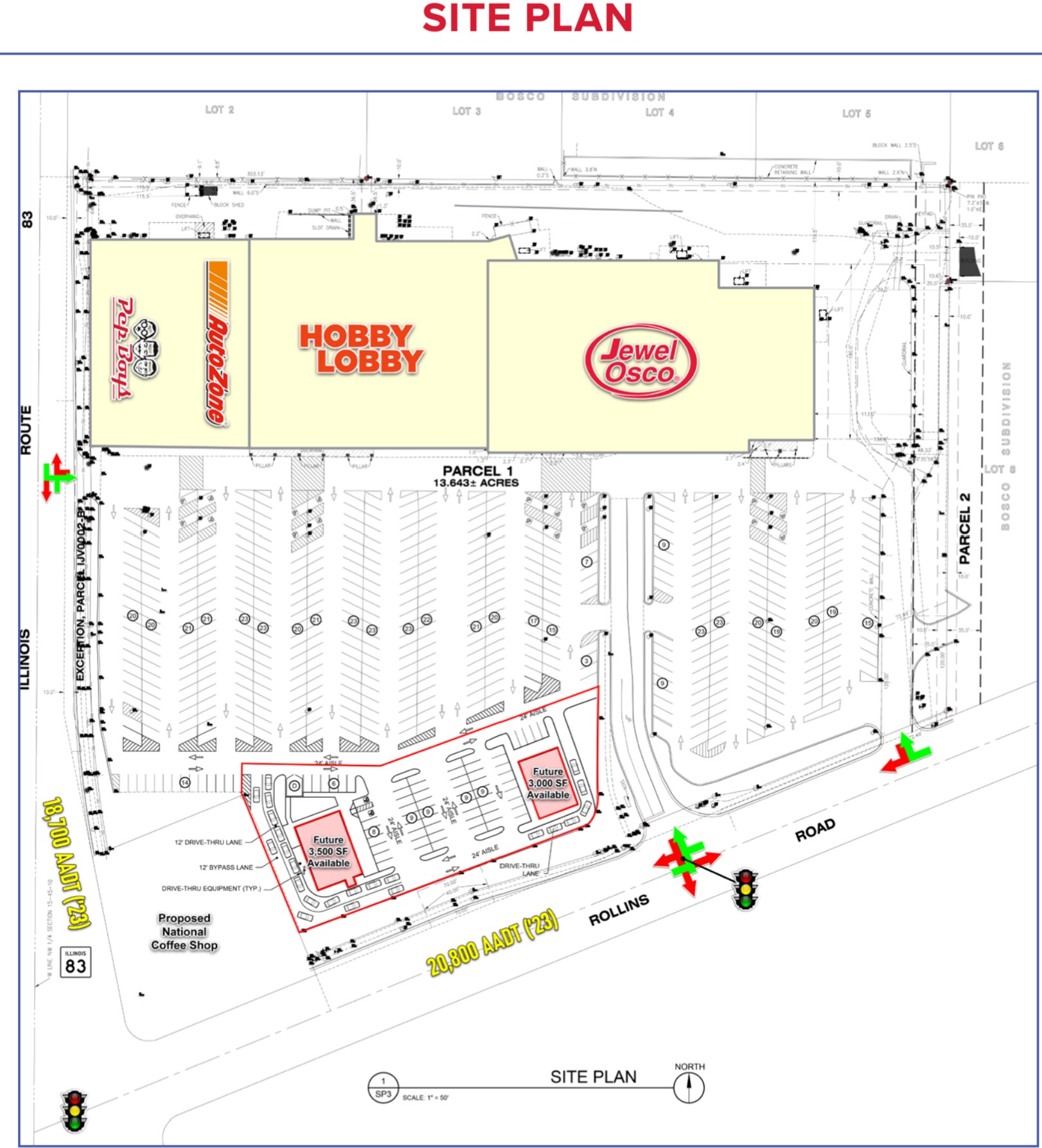 818-900 E Rollins Rd, Round Lake, IL à louer Photo intérieure– Image 1 sur 1