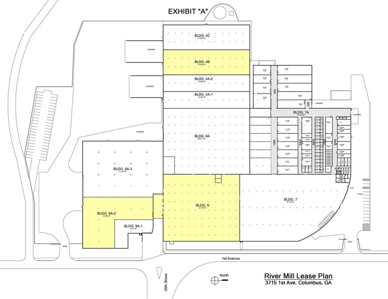 3715 1st Ave, Columbus, GA à louer - Plan de site – Image 3 sur 3