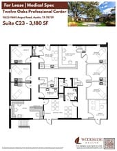 11623 Angus Rd, Austin, TX à louer Plan d’étage– Image 2 sur 3