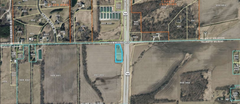 S63W24015 Town Line Rd, Waukesha, WI à vendre - Aérien – Image 2 sur 2