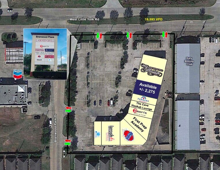 18855-18859 W Little York Rd, Katy, TX à louer - Photo de l’immeuble – Image 2 sur 6