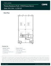 4901 Patata St, Cudahy, CA à louer Plan de site– Image 1 sur 1