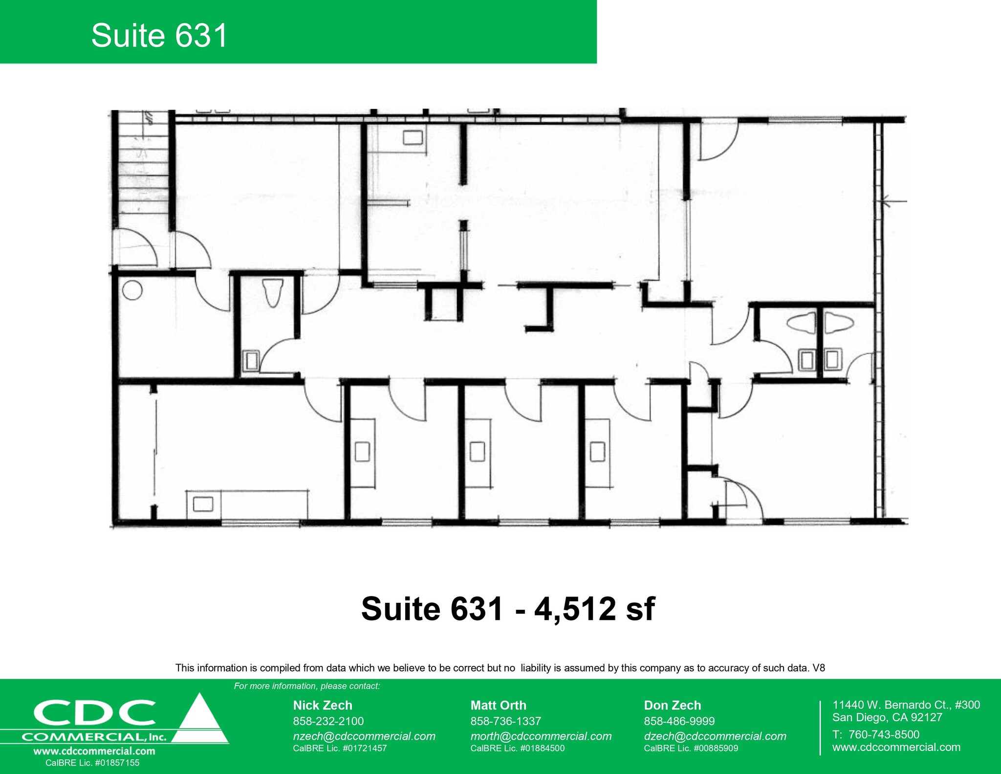 625-645 E Grand Ave, Escondido, CA à louer Plan d’étage type– Image 1 sur 1