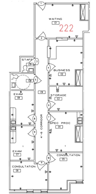 2600 Glasgow Ave, Newark, DE à louer Plan d’étage– Image 1 sur 1
