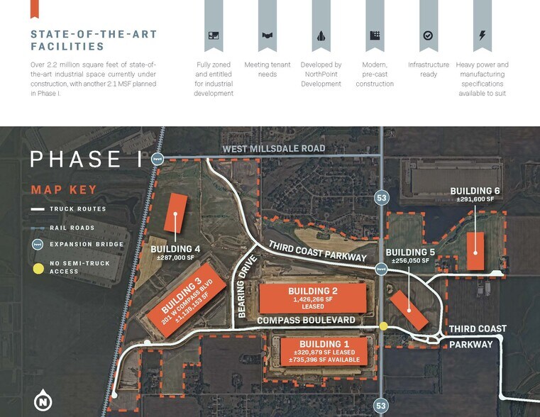 SWC Millsdale Rd & Route 53, Joliet, IL à louer - Photo de l’immeuble – Image 3 sur 3