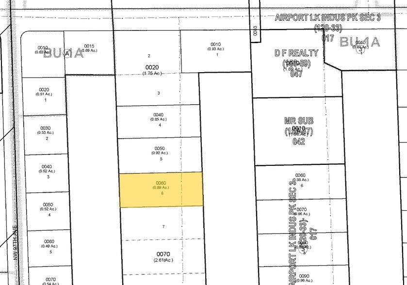 2350 NW 96th Ave, Doral, FL à louer - Plan cadastral – Image 2 sur 5