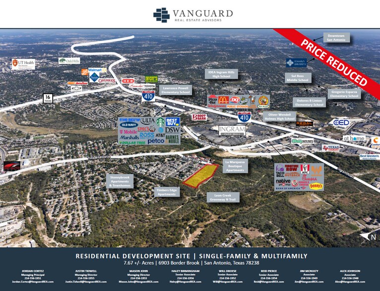 6903 Border Brook, San Antonio, TX à vendre - Photo de l’immeuble – Image 1 sur 3
