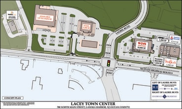 706 Us Highway 9, Lanoka Harbor, NJ à louer Plan de site– Image 1 sur 1
