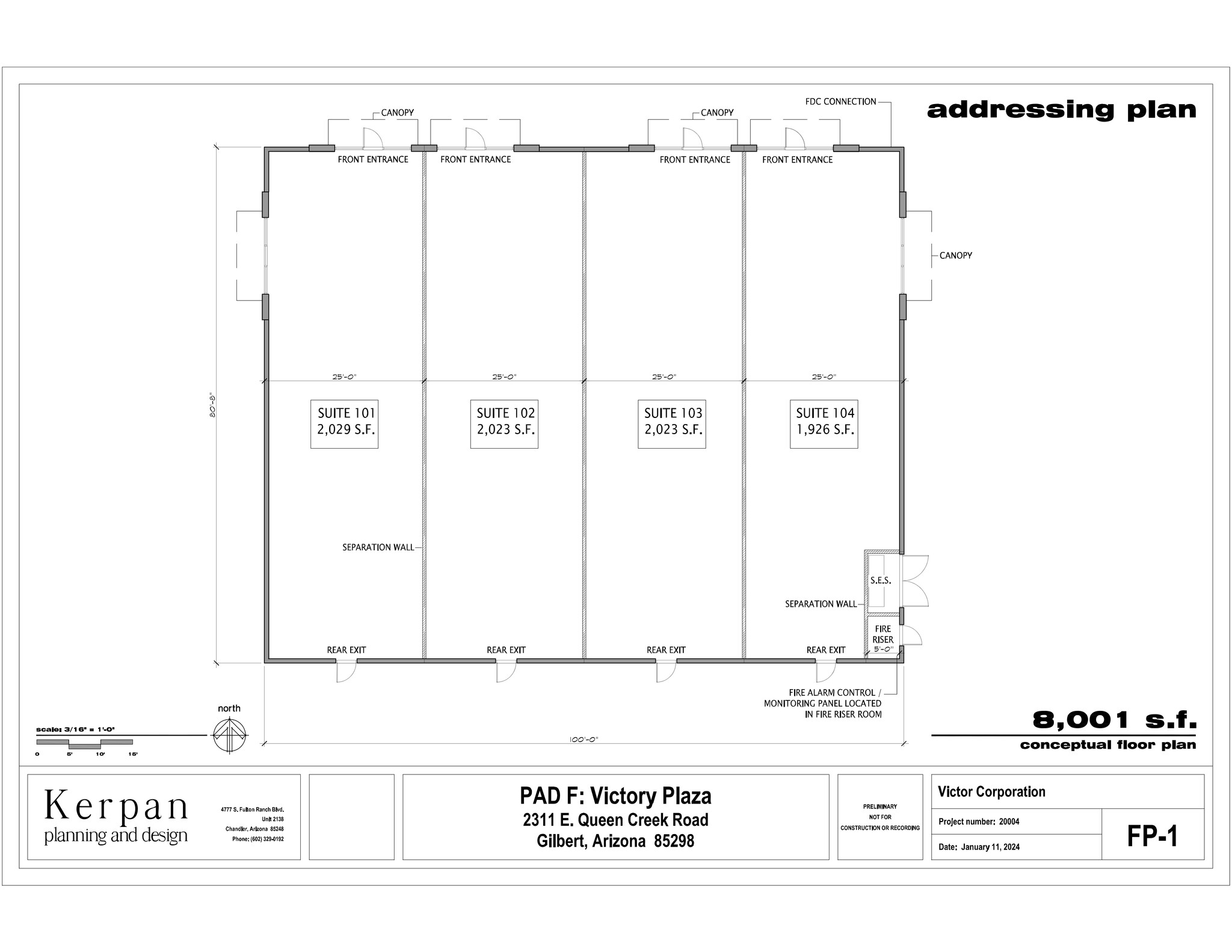 2343 E Queen Creek, Gilbert, AZ à louer Plan de site– Image 1 sur 4