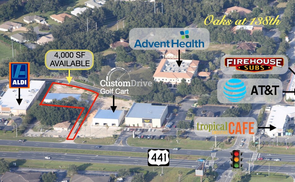 13922 US Hwy 441/27, Lady Lake, FL à louer - Photo de l’immeuble – Image 2 sur 6