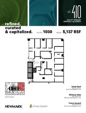 410 17th St, Denver, CO à louer Plan d’étage– Image 1 sur 1