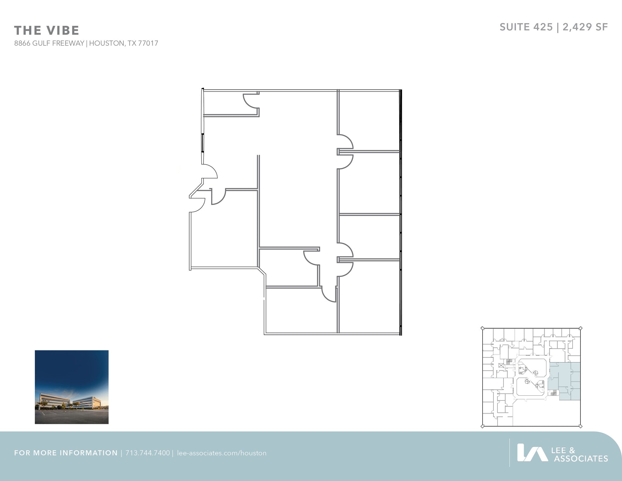 8866 Gulf Fwy, Houston, TX à louer Plan d’étage– Image 1 sur 1