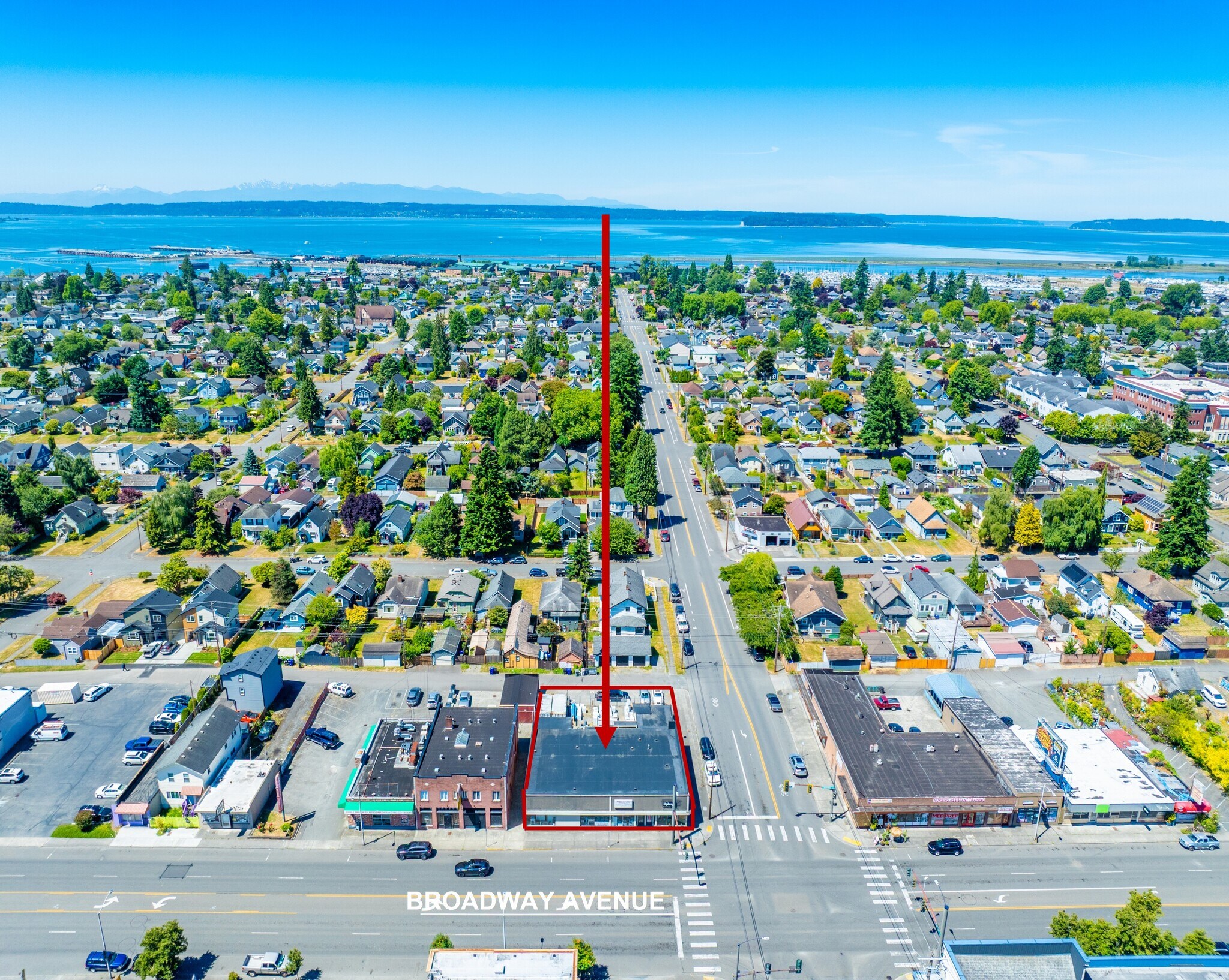 1902-1906 Broadway Ave, Everett, WA à vendre Aérien– Image 1 sur 16