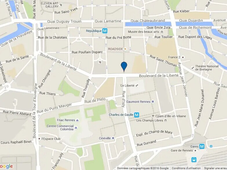 Bureau dans Rennes à louer - Plan d’étage – Image 2 sur 9