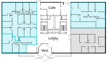 2201 Rt 38, Cherry Hill, NJ à louer Plan d’étage– Image 1 sur 1