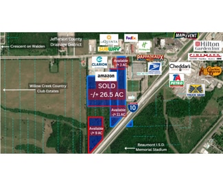 Plus de détails pour -/+ 3 Acres Walden Rd., Beaumont, TX - Terrain à vendre