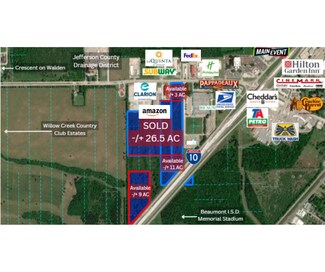 Plus de détails pour -/+ 3 Acres Walden Rd., Beaumont, TX - Terrain à vendre